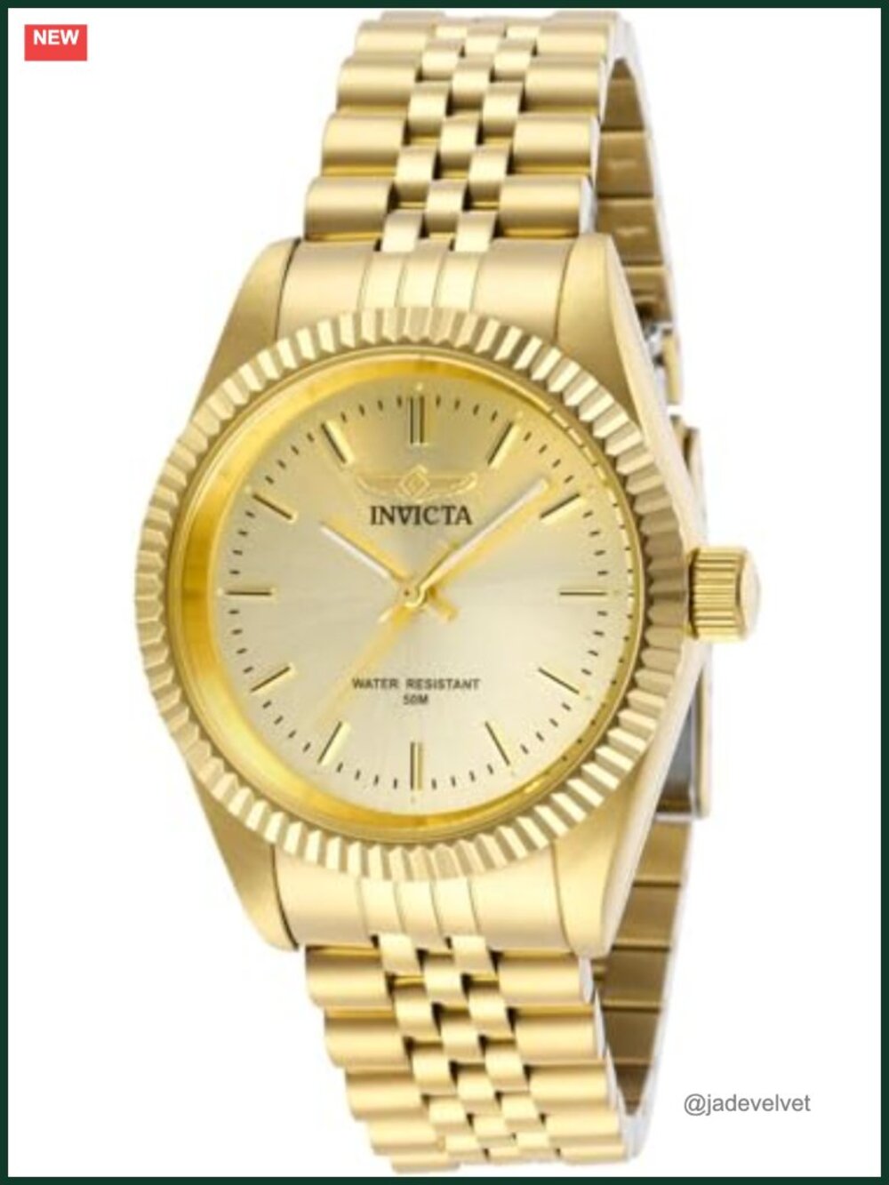 Invicta Specialty Women's Quartz Watch 36mm Stainless Steel Gold Tone Bracelet